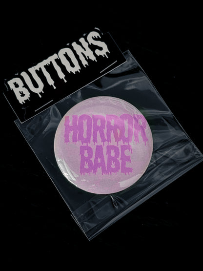 Horror Babe Buttons