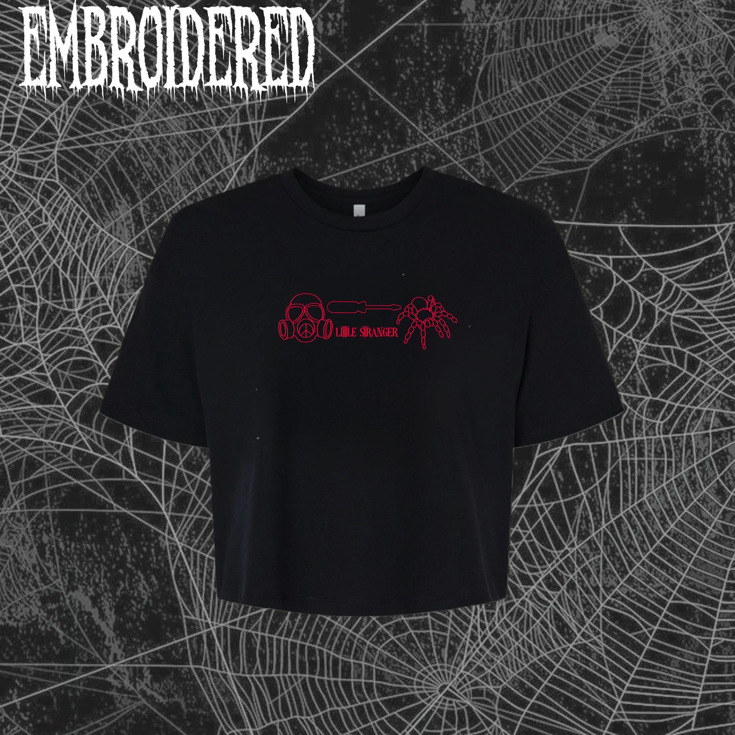 Little Stranger Embroidered Crewneck/Sweatshirt/Hoodie