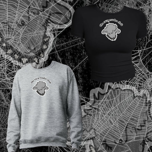 The Cozy Reader Club Lamb Crewneck T/Hoodie/Sweatshirt