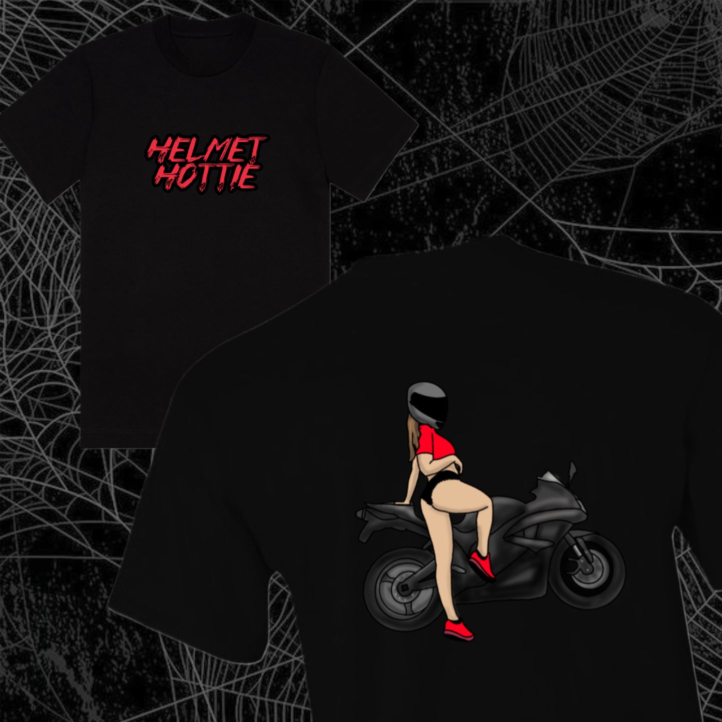 Helmet Hottie Crewneck T Shirt