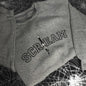 Scream Sweatshirt Embroidered