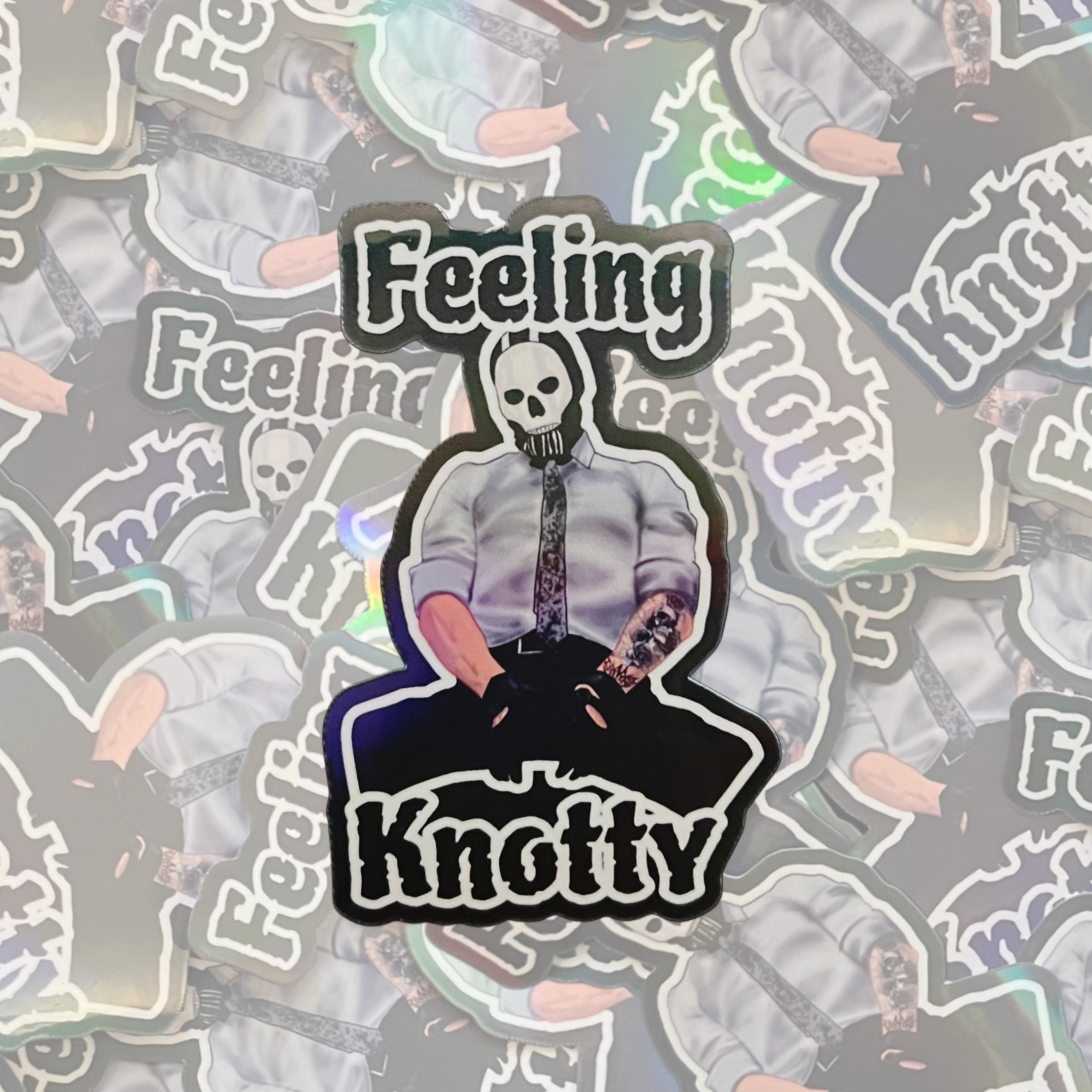 Sticker Freteling Feeling Knotty Ghost Sticker – The Pumpkin Pot