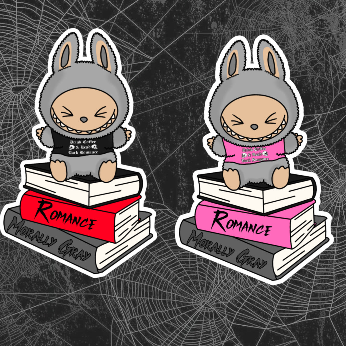 Dark Romance Labubu Sticker