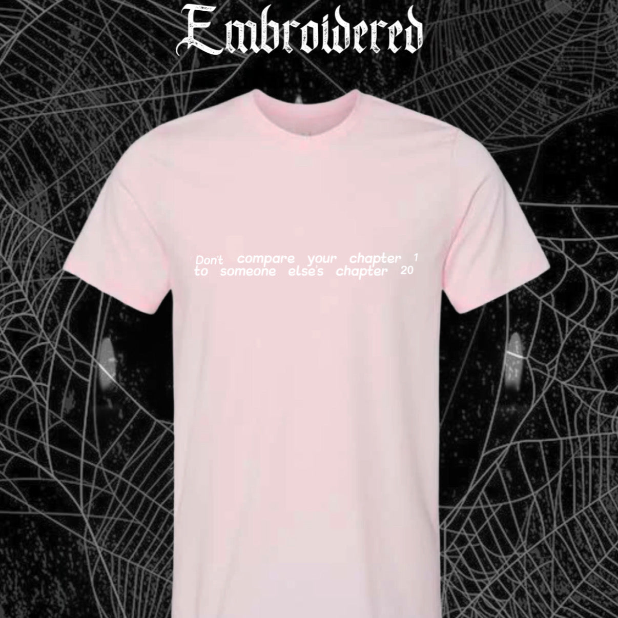Self Love Embroidered T Shirt