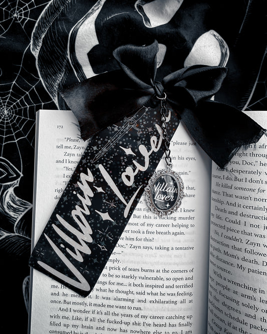 Villain Lover Chain Charm Bookmark