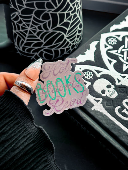 Hot Ghouls Read Books Pastelween stickers