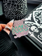 Hot Ghouls Read Books Pastelween stickers