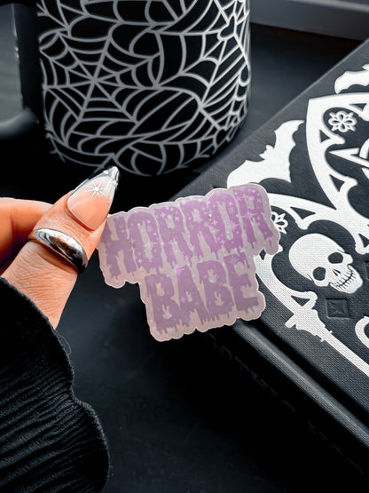 Horror Babe Pastel Stickers