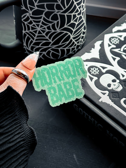 Horror Babe Pastel Stickers