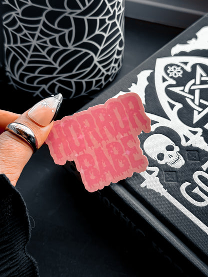Horror Babe Pastel Stickers