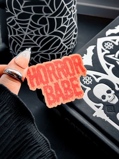Horror Babe Pastel Stickers