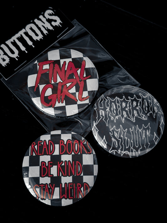 Emo Horror Button Pack