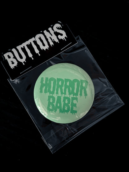 Horror Babe Buttons