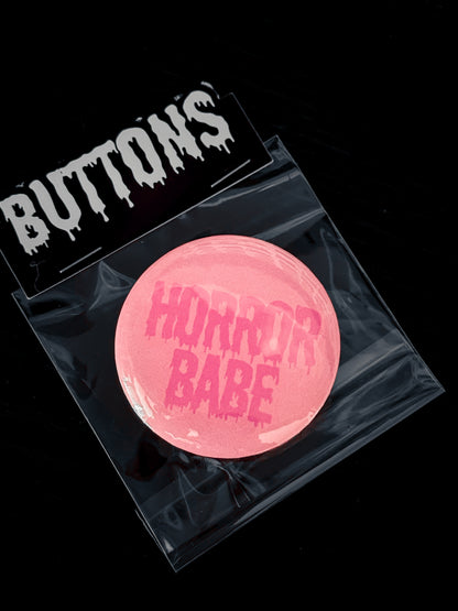 Horror Babe Buttons
