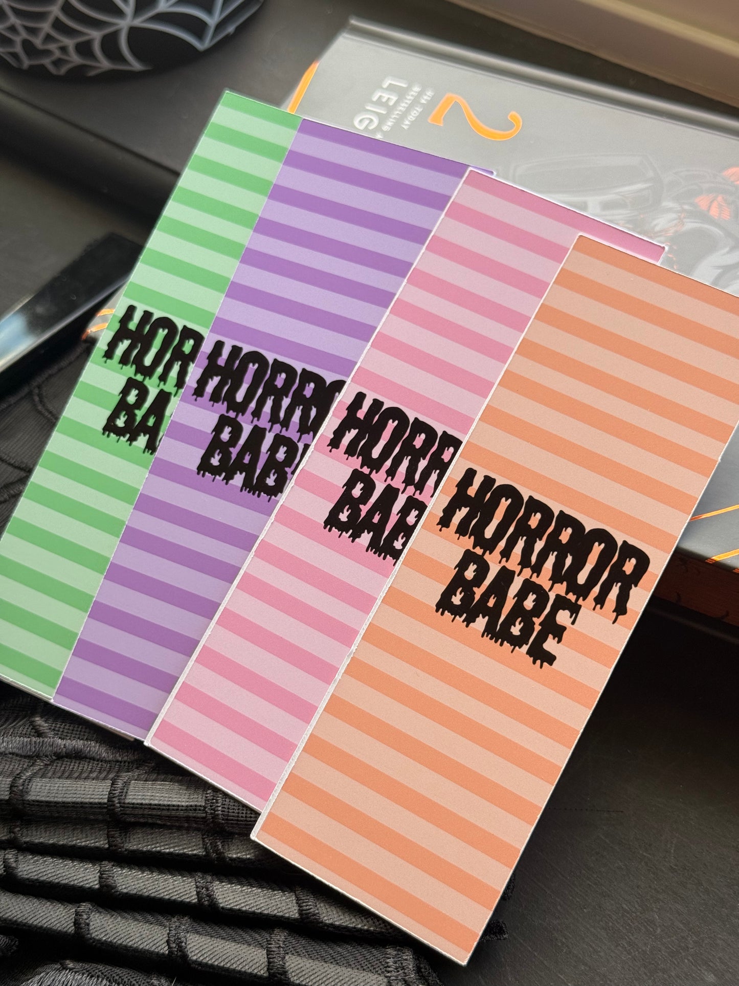Pastelween Horror Babe Boookmarks