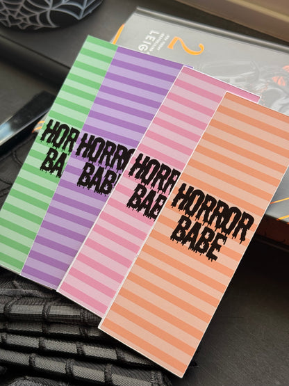 Pastelween Horror Babe Boookmarks