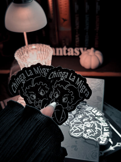 Chinga La Migra Sticker
