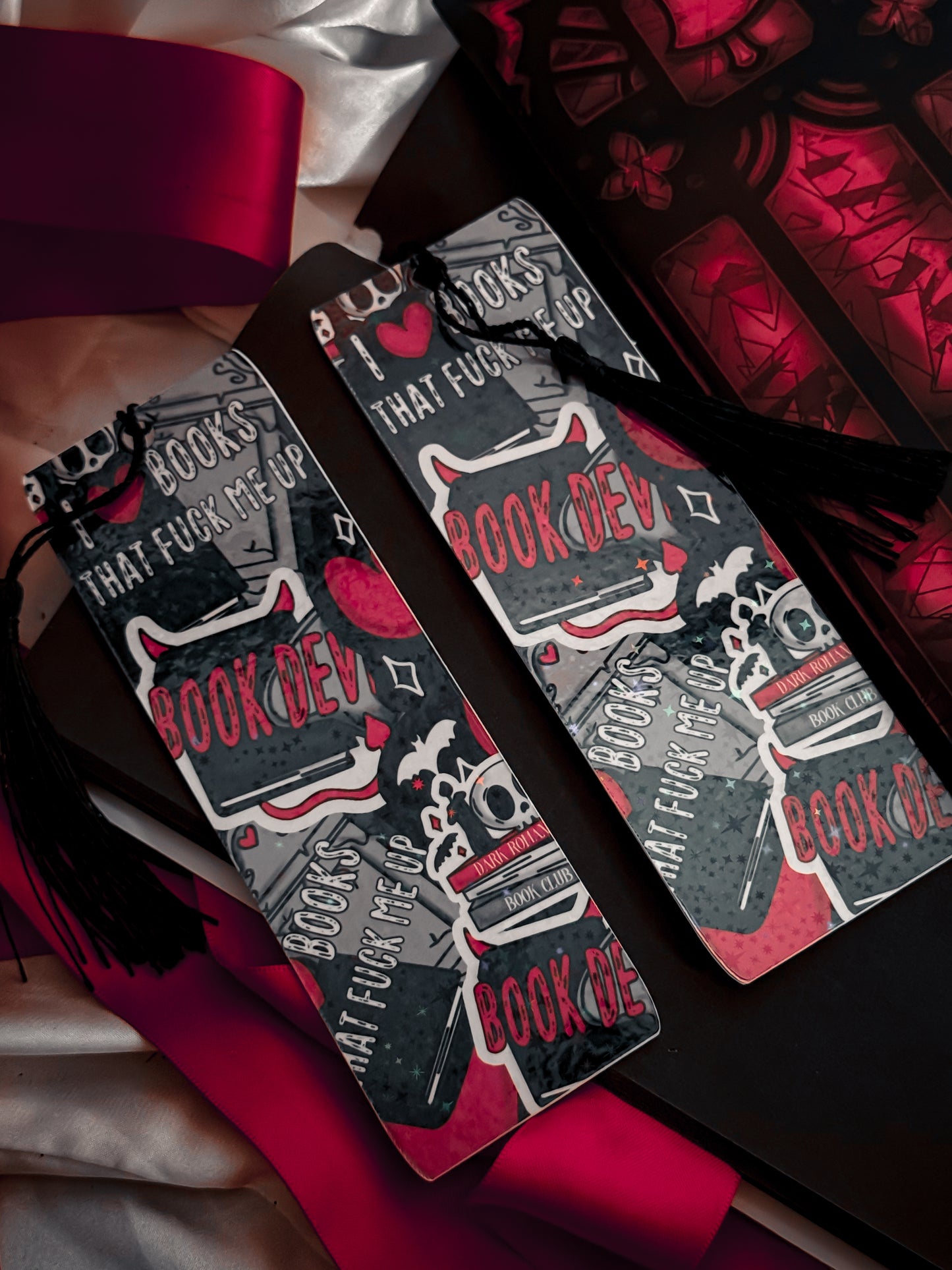 Pop of red Bookmark