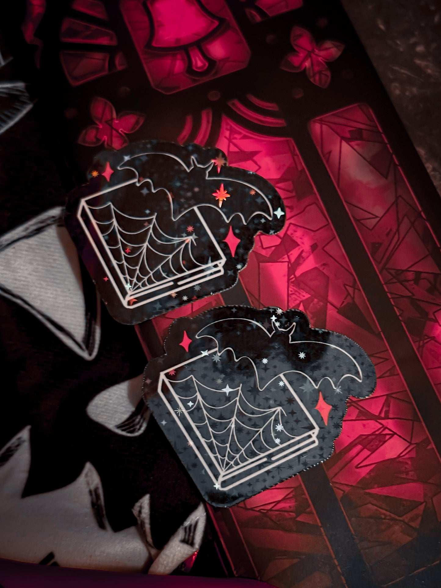 Batty for Books Sticker