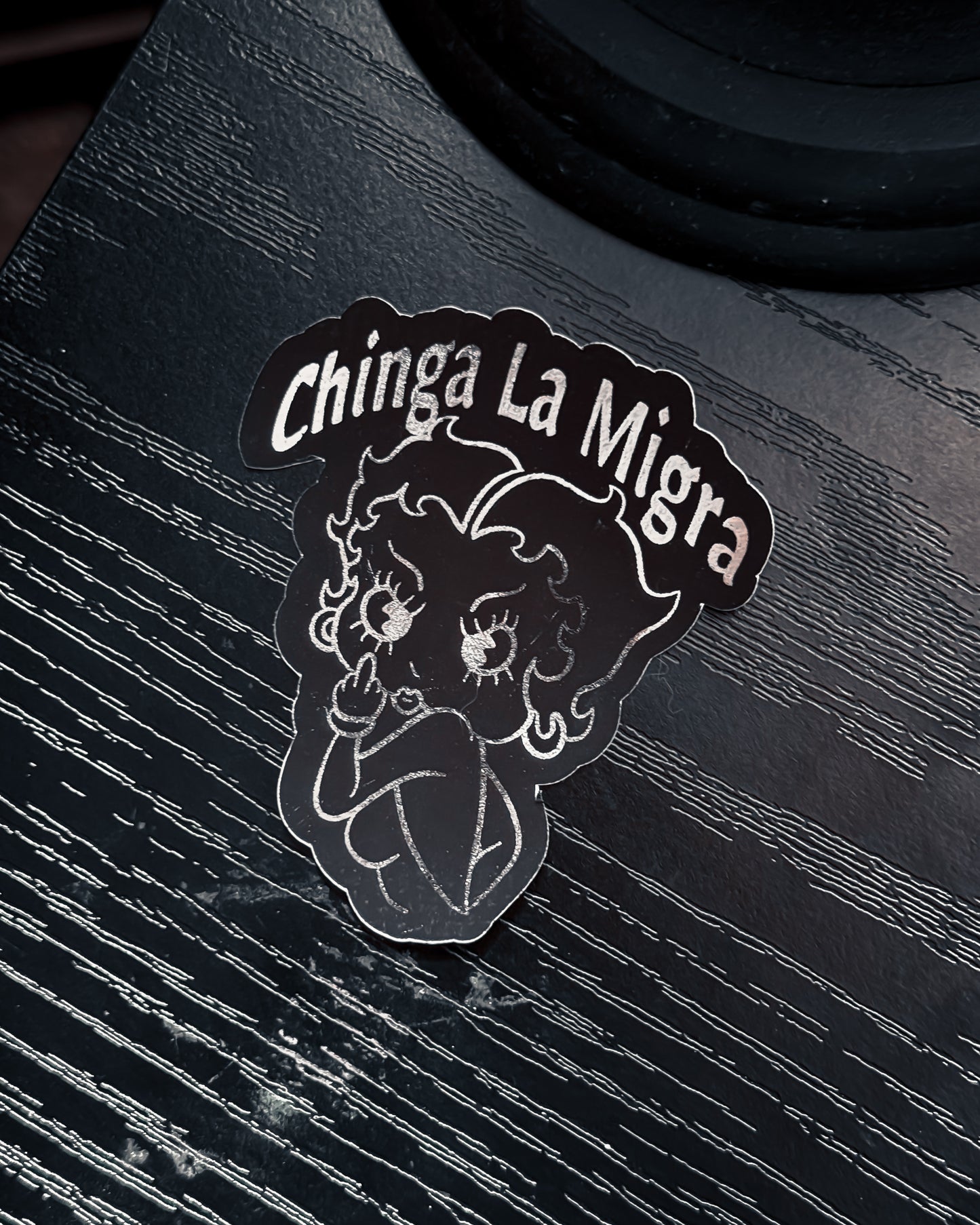 Chinga La Migra Sticker