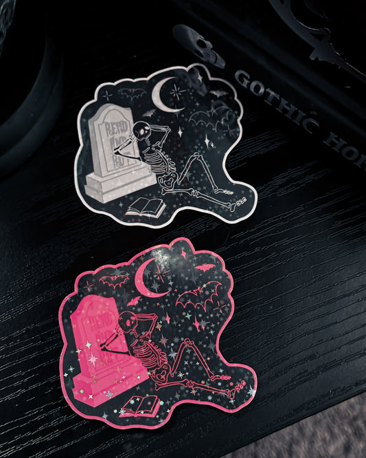 Read and Rot Sticker