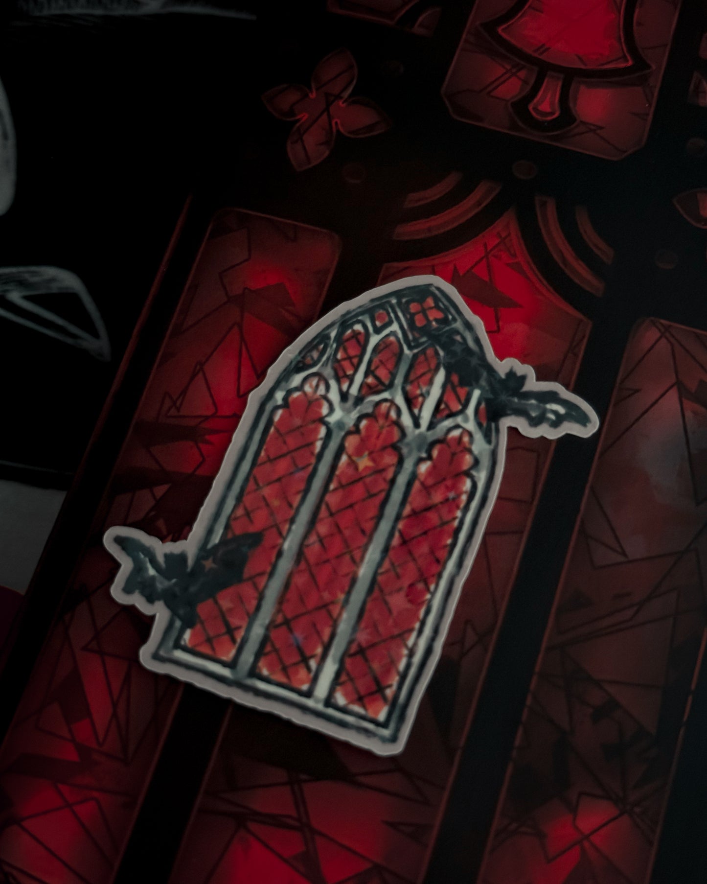 Cathedral Window Sticker