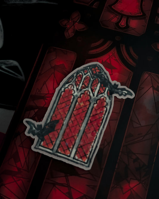 Cathedral Window Sticker