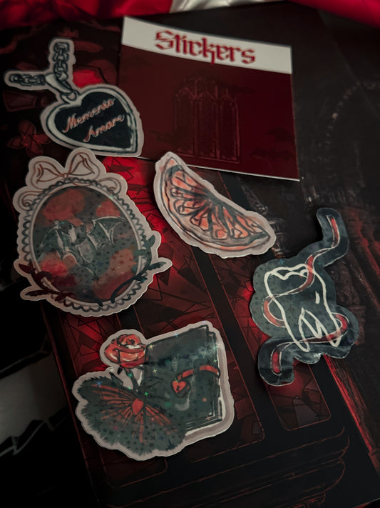 Romantic Gothic Sticker Pack