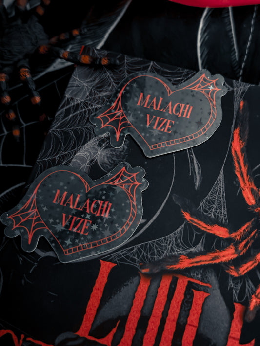 Malachi Vize Heart Sticker