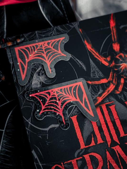 Spiderweb Corners (2) Stickers