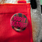 Happy October Buttons