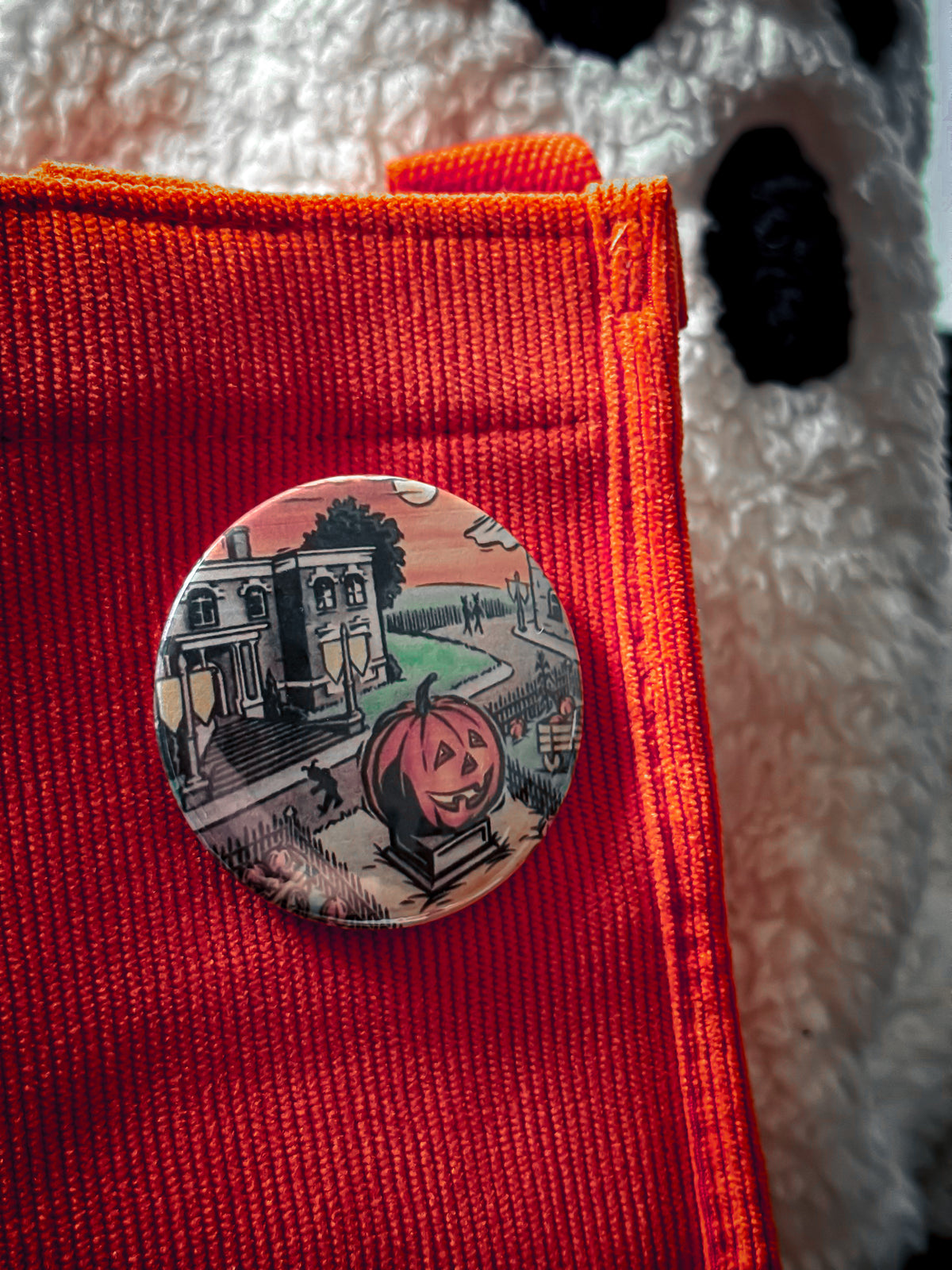 Halloween Town Button