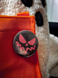 Jack O Lanter Face Button