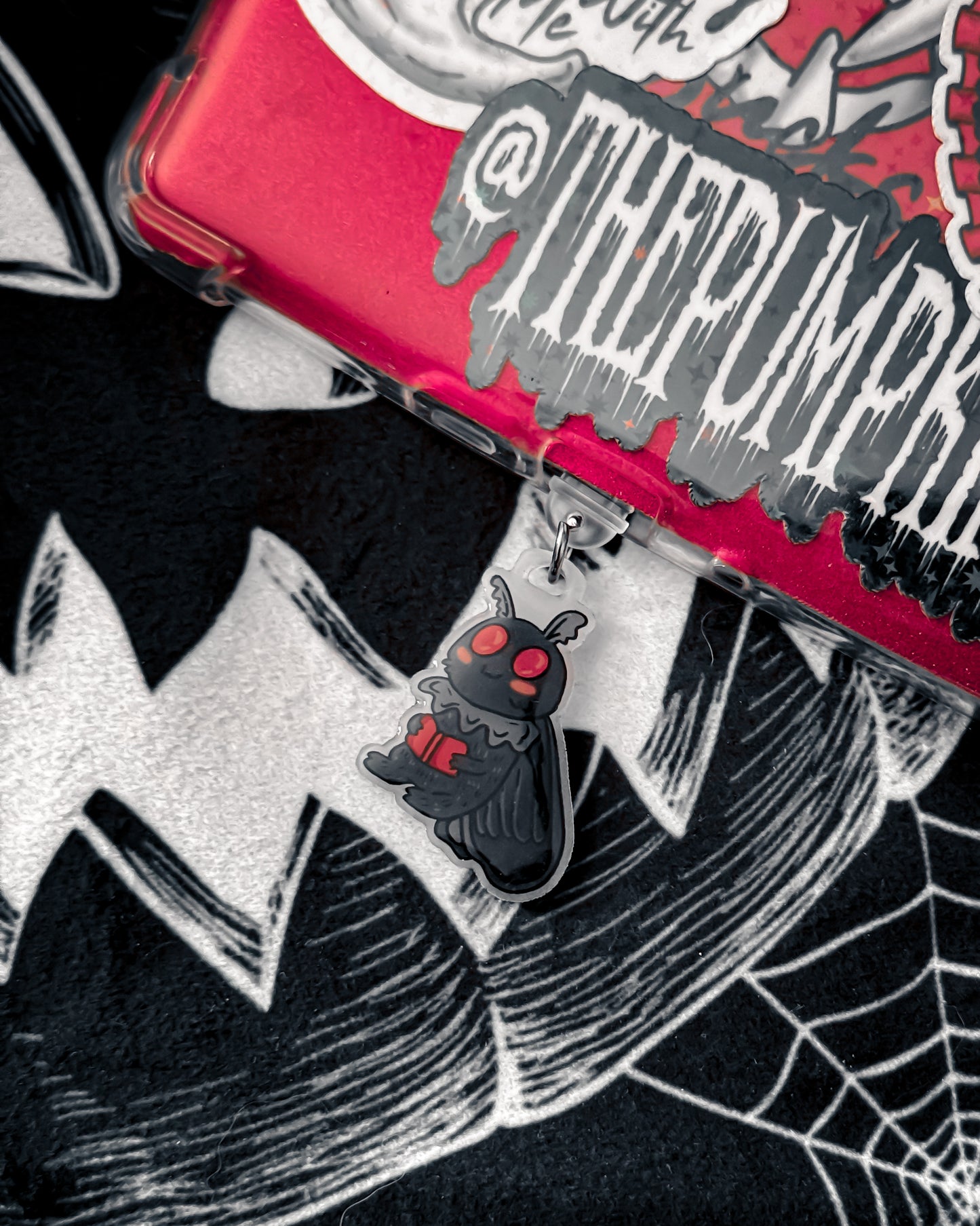 Moth Reader Kindle Charm