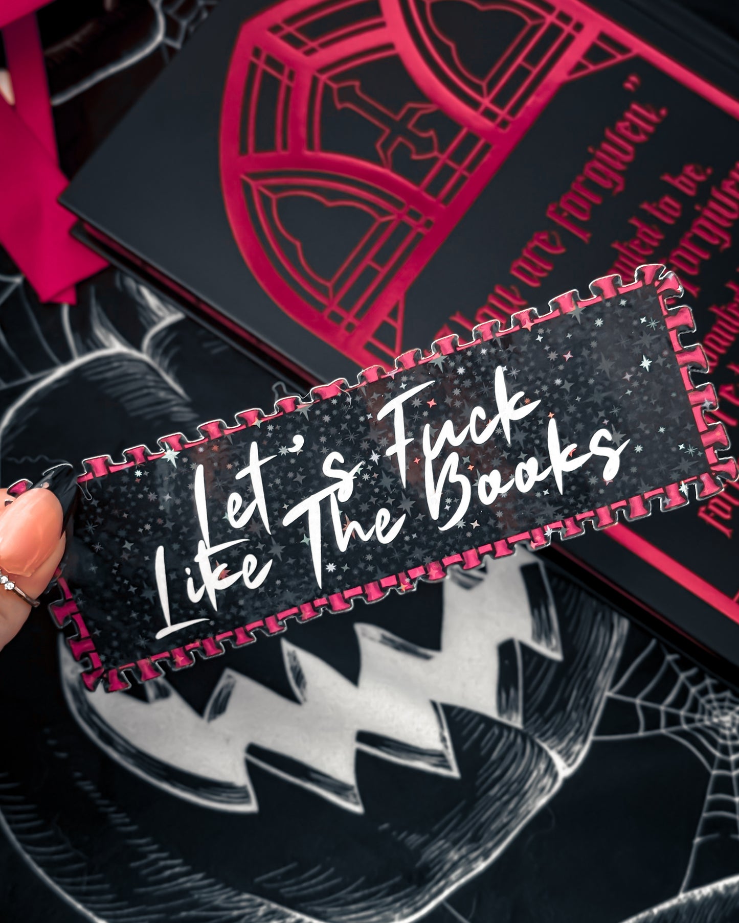Lets fuck Like The Books Bookmark