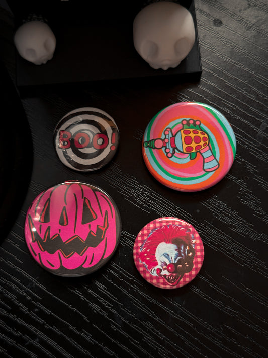 Pink Mini Button Pack