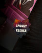 Spooky reader Sticker