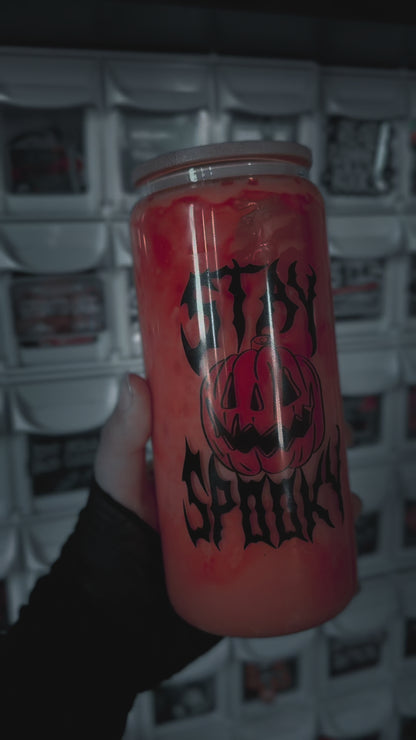 Stay Spooky Snow Globe Tumbler